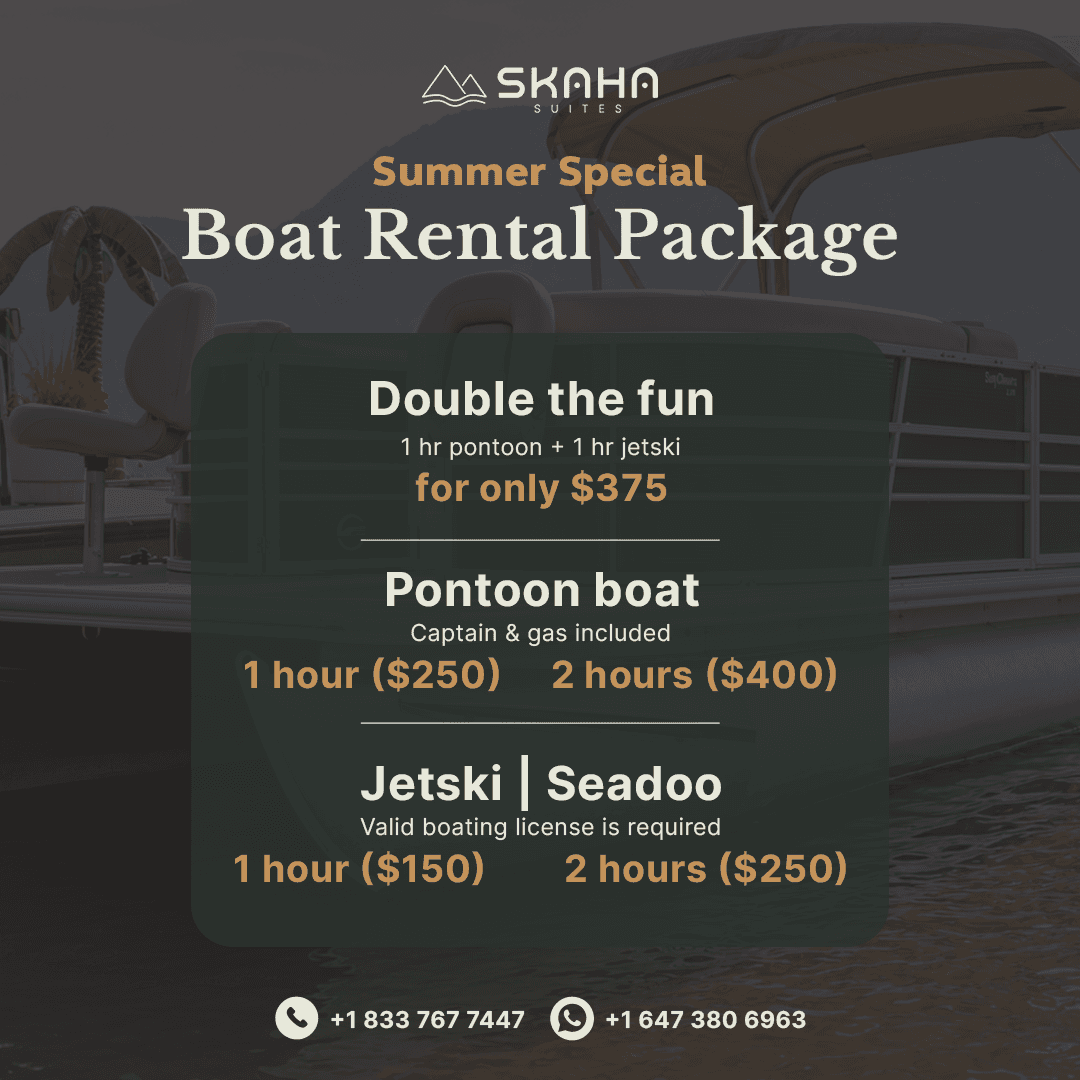 Boat Rental Package
